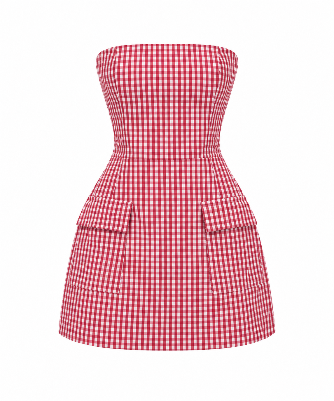 mini vichy rojo