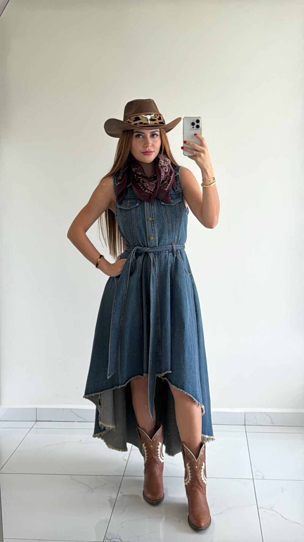 VESTIDO DENIM