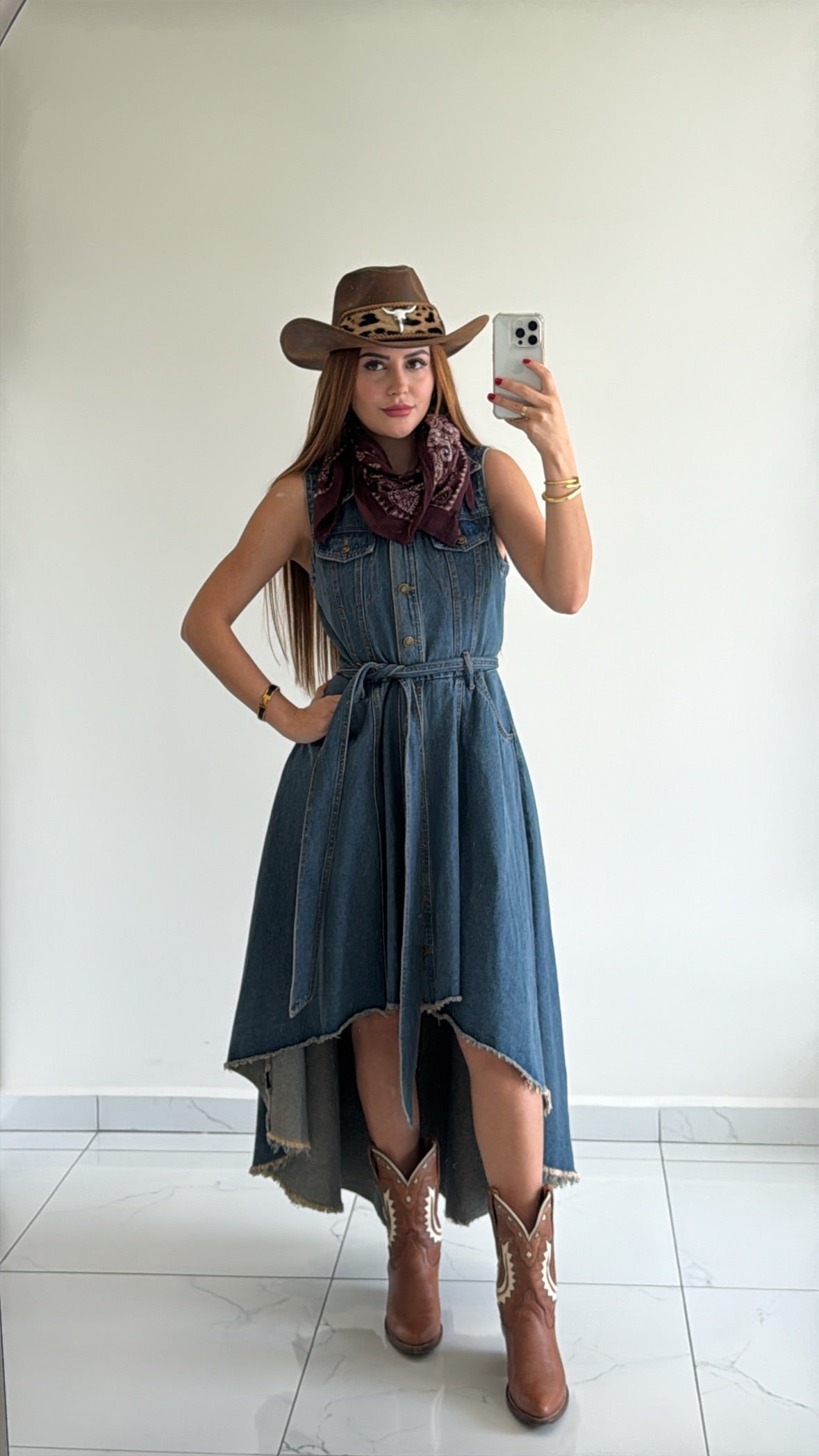 VESTIDO DENIM