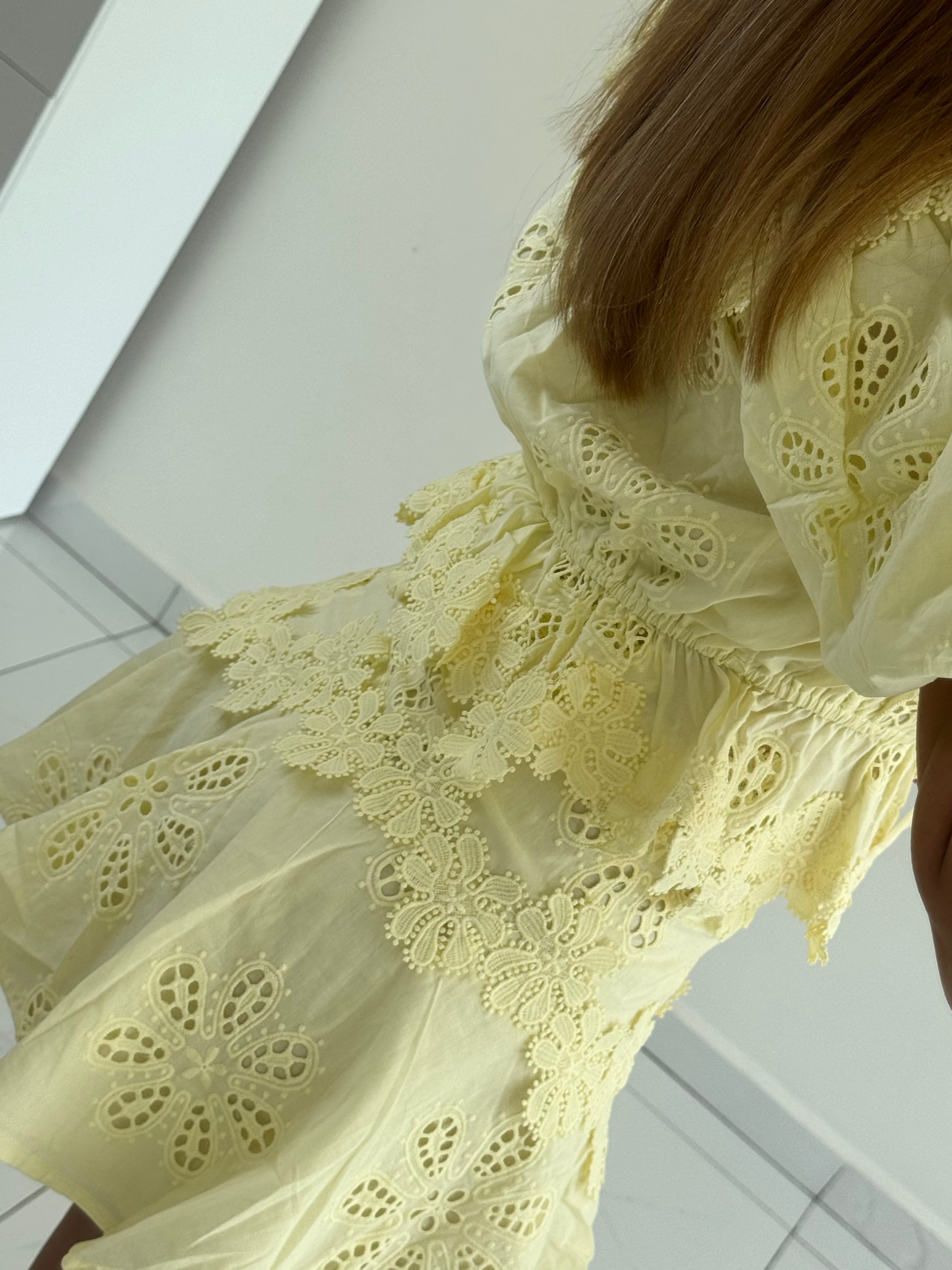 SET BUTTER YELLOW
