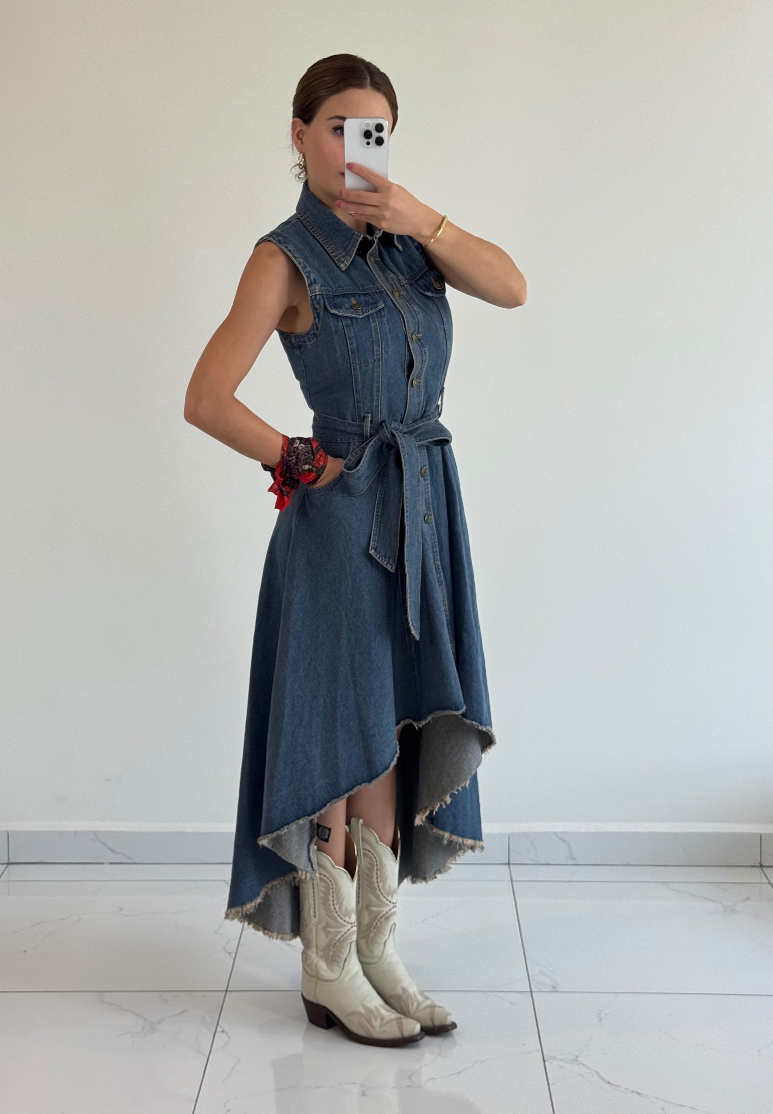 VESTIDO DENIM