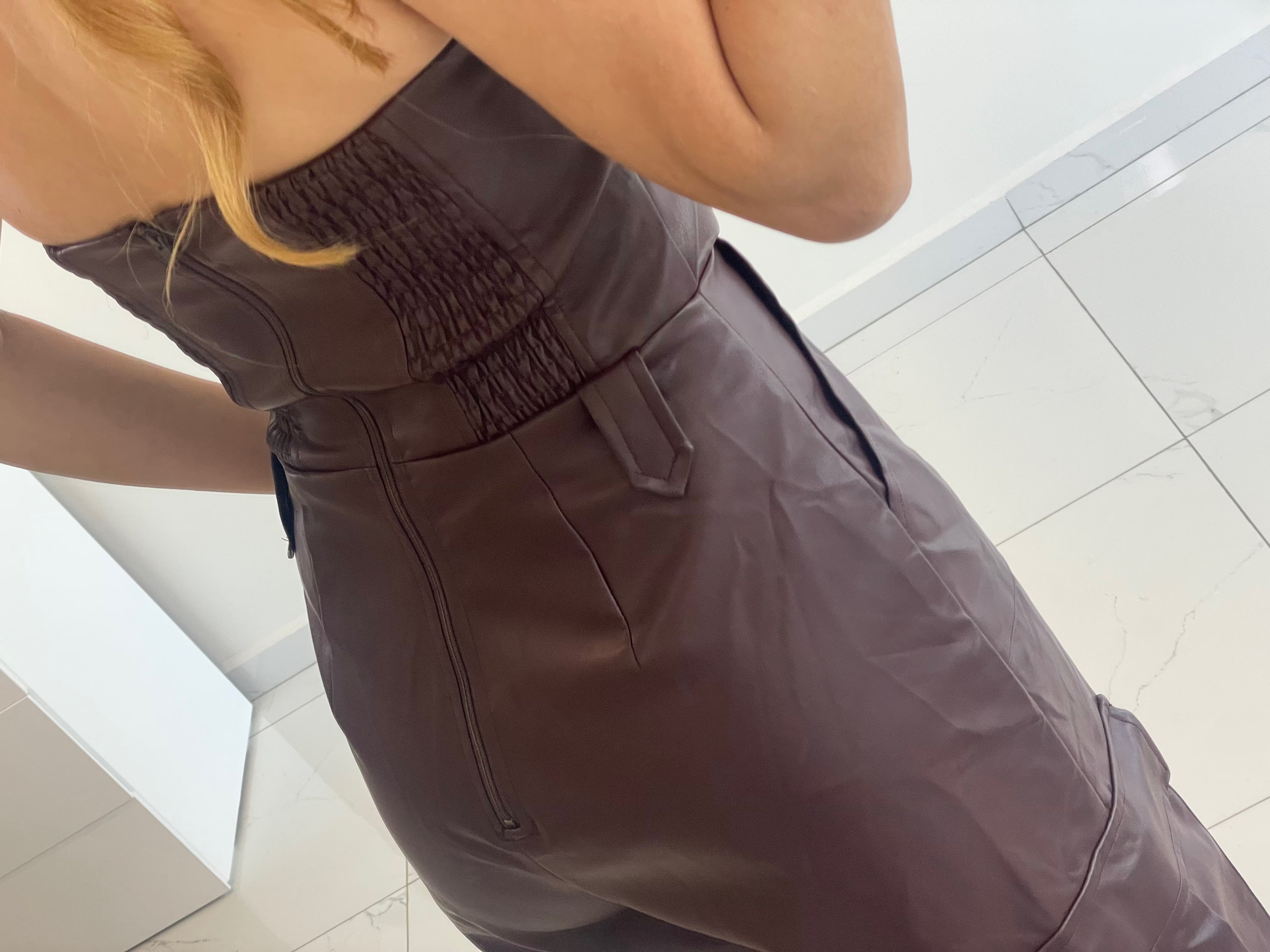 STRAPLESS CARGO JUMPSUIT