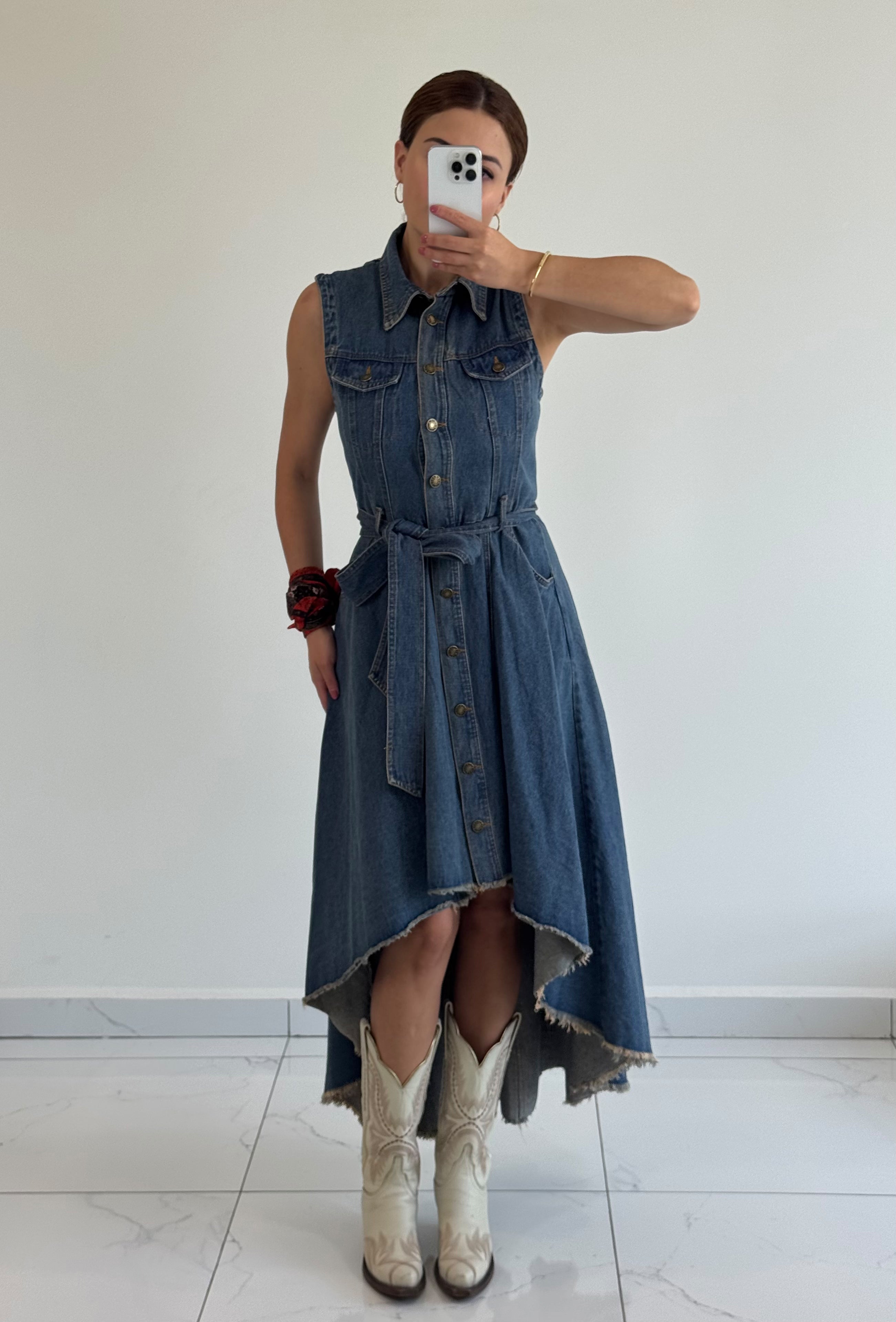 VESTIDO DENIM